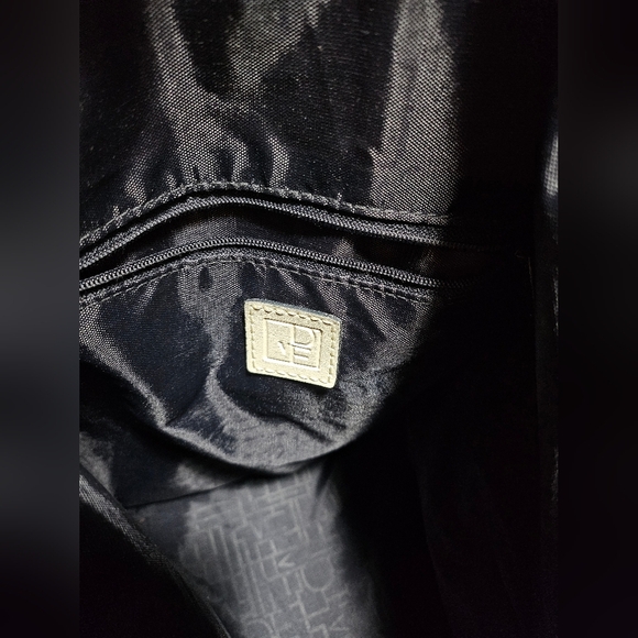 DvF Diane vonFurstenberg Yellow Canvas Convertible Bag Backpack - Picture 7 of 14